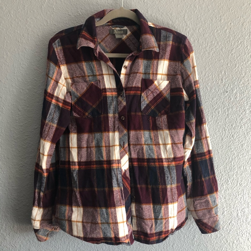 Natural Reflections woman’s flannel in medium